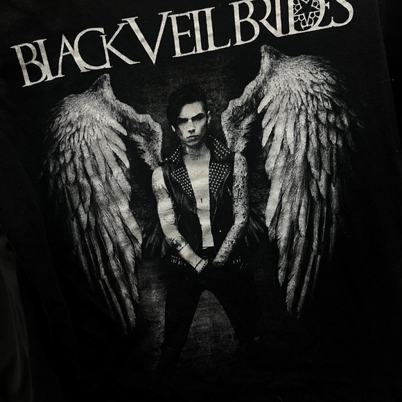 Vintage Black Veil Brides Band Tee | Men’s Medium Black | Pre-Washed & Ready to - Picture 2 of 2